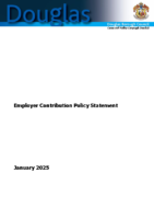 Employer Contribution Policy Statement – Jan 2025